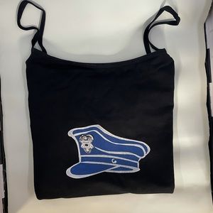 Graphic cami police hat